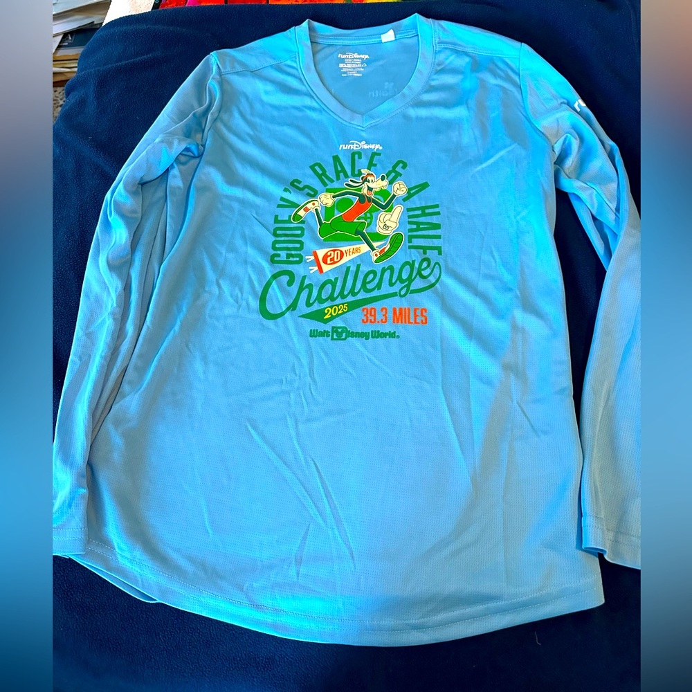 2025 Walt Disney World Marathon Weekend Goofy Challenge Long Sleeve Tech Tee
